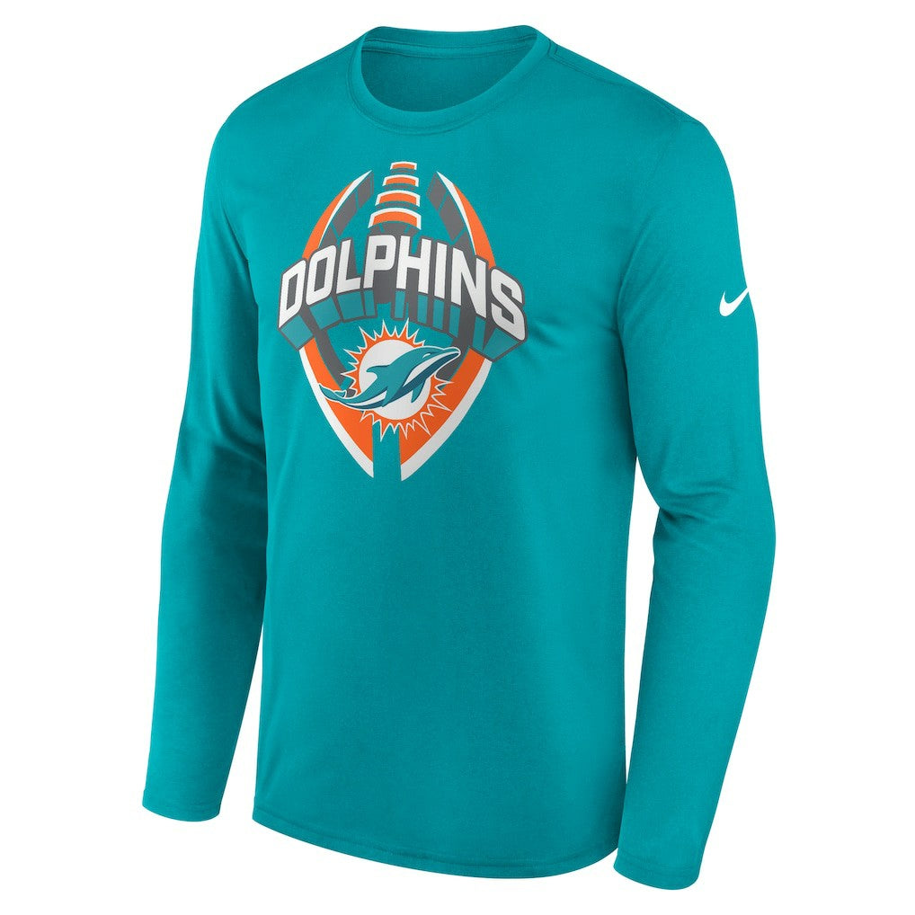 Primetime Legend Icon Performance Long Sleeve T-Shirt - Miami Dolphins T-shirts