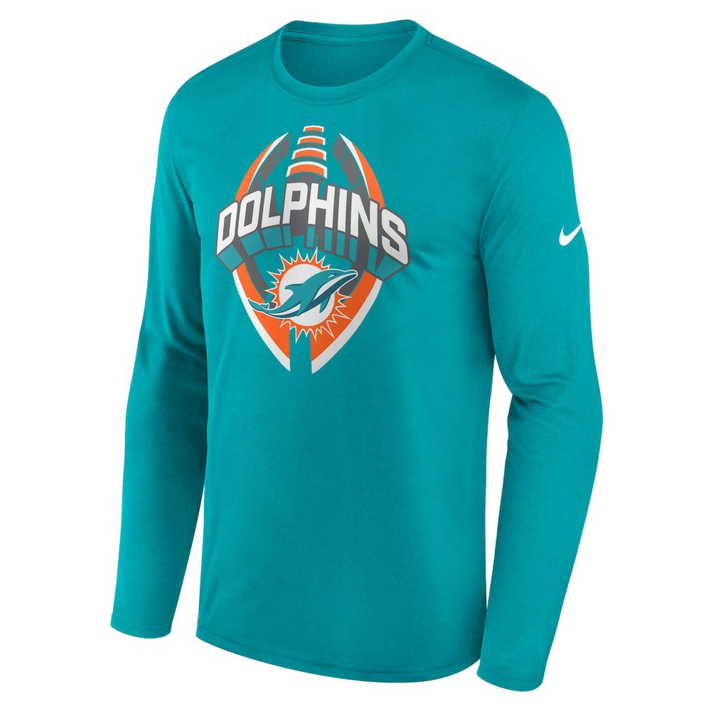 Primetime Legend Icon Performance Long Sleeve T-Shirt - Miami Dolphins T-shirts