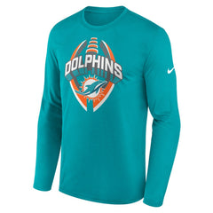 Primetime Legend Icon Performance Long Sleeve T-Shirt - Miami Dolphins T-shirts