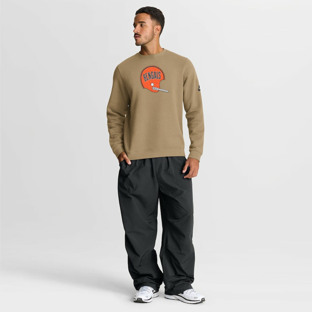 Swing Pass Rewind Club Pullover Sweatshirt - Cincinnati Bengals Pullover