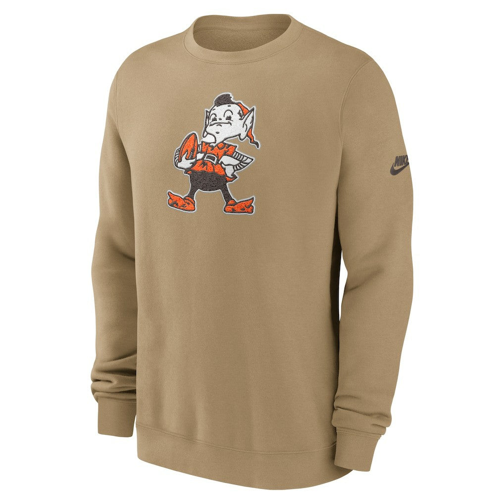 Swing Pass Rewind Club Pullover Sweatshirt - Cleveland Browns Pullover