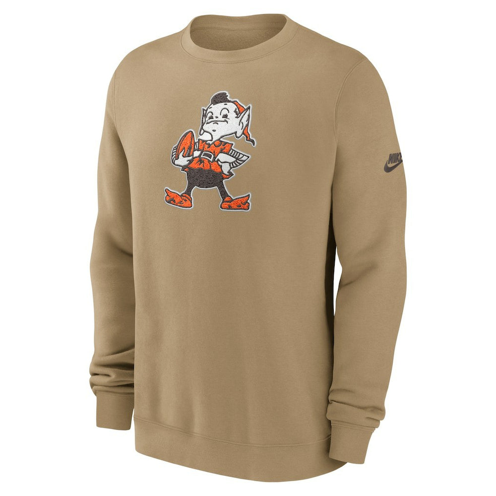 Swing Pass Rewind Club Pullover Sweatshirt - Cleveland Browns Pullover
