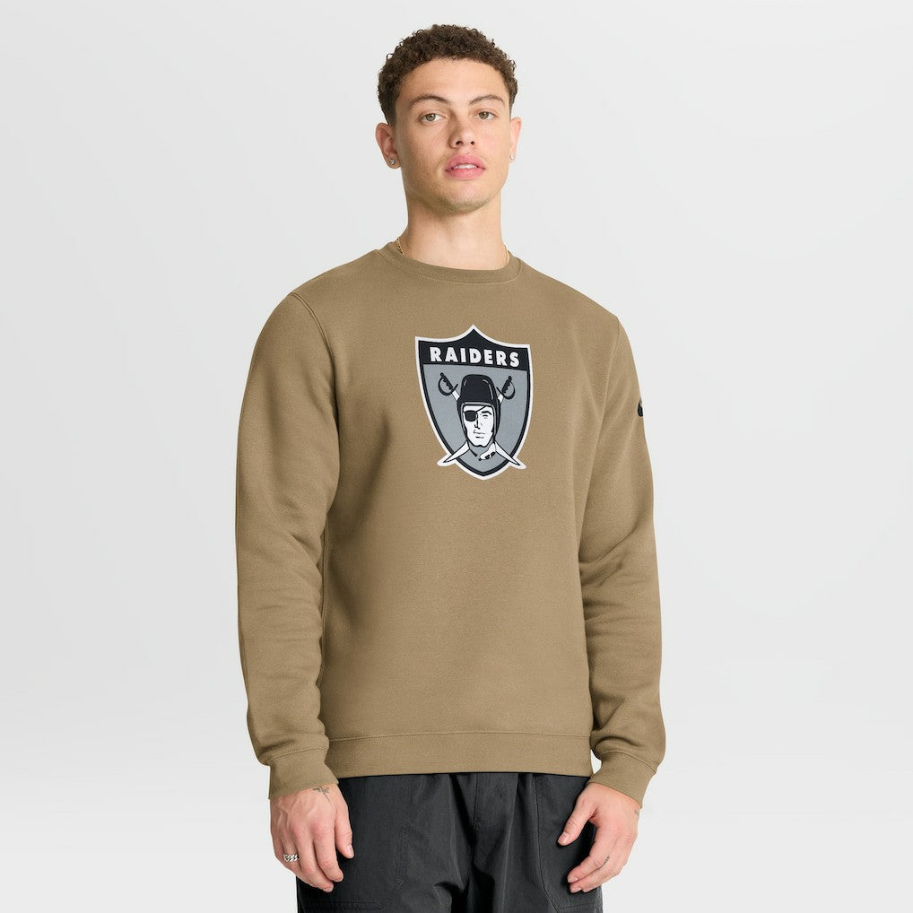 Swing Pass Rewind Club Pullover Sweatshirt - Las Vegas Raiders Pullover