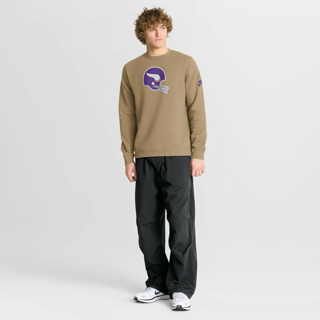 Swing Pass Rewind Club Pullover Sweatshirt - Minnesota Vikings Pullover