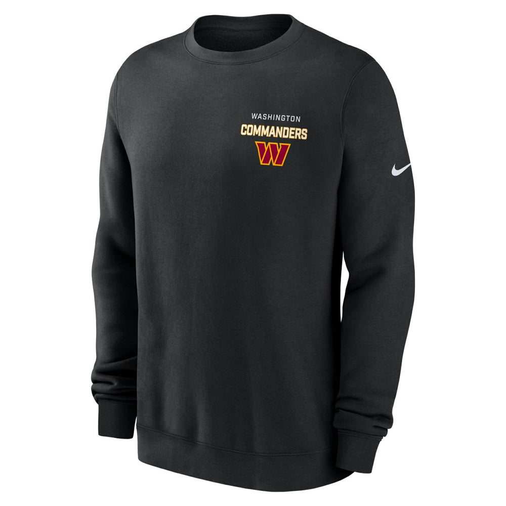Primetime Club Fleece Pullover Sweatshirt - Washington Commanders Pullover