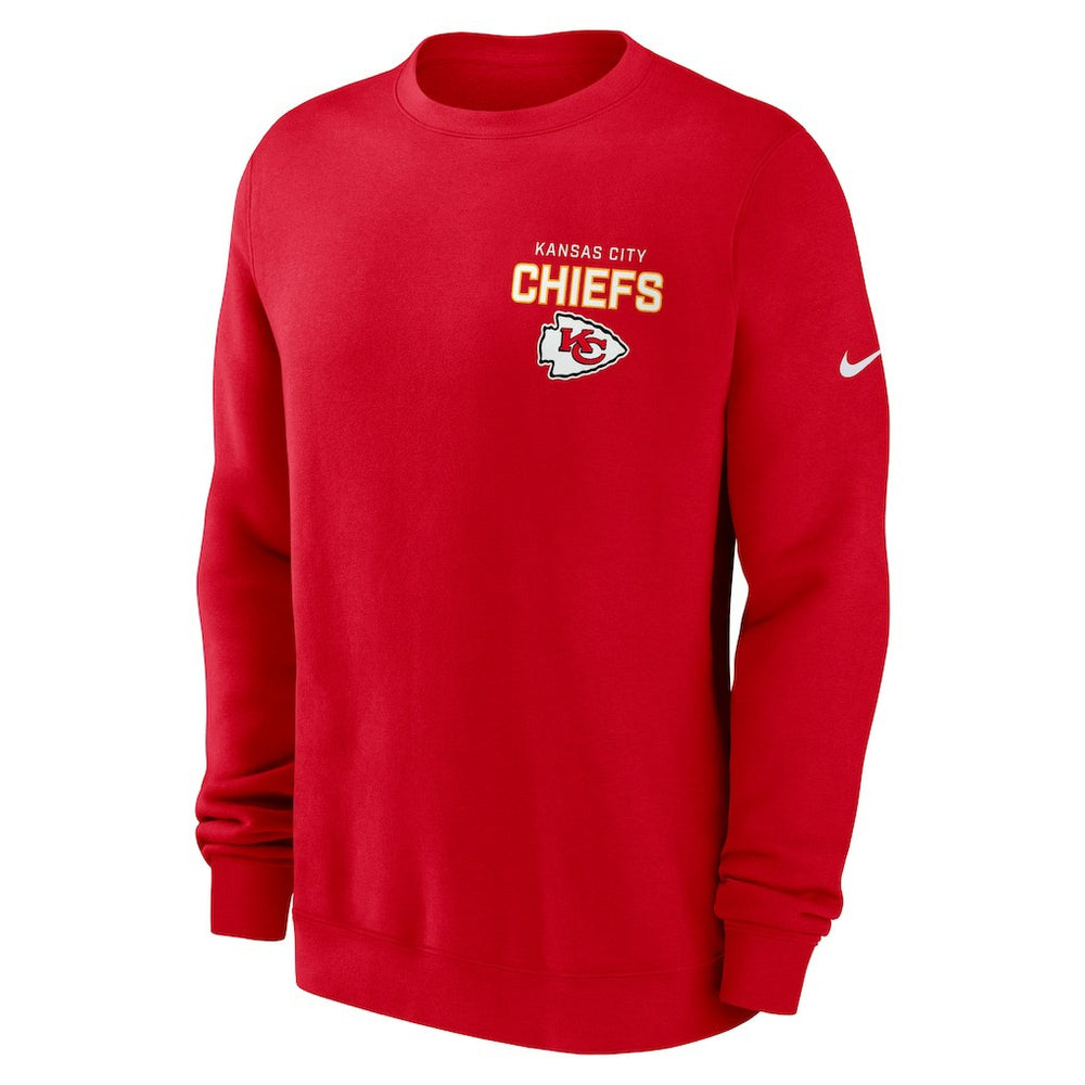 Primetime Club Fleece Pullover Sweatshirt - Kansas City Chiefs Pullover
