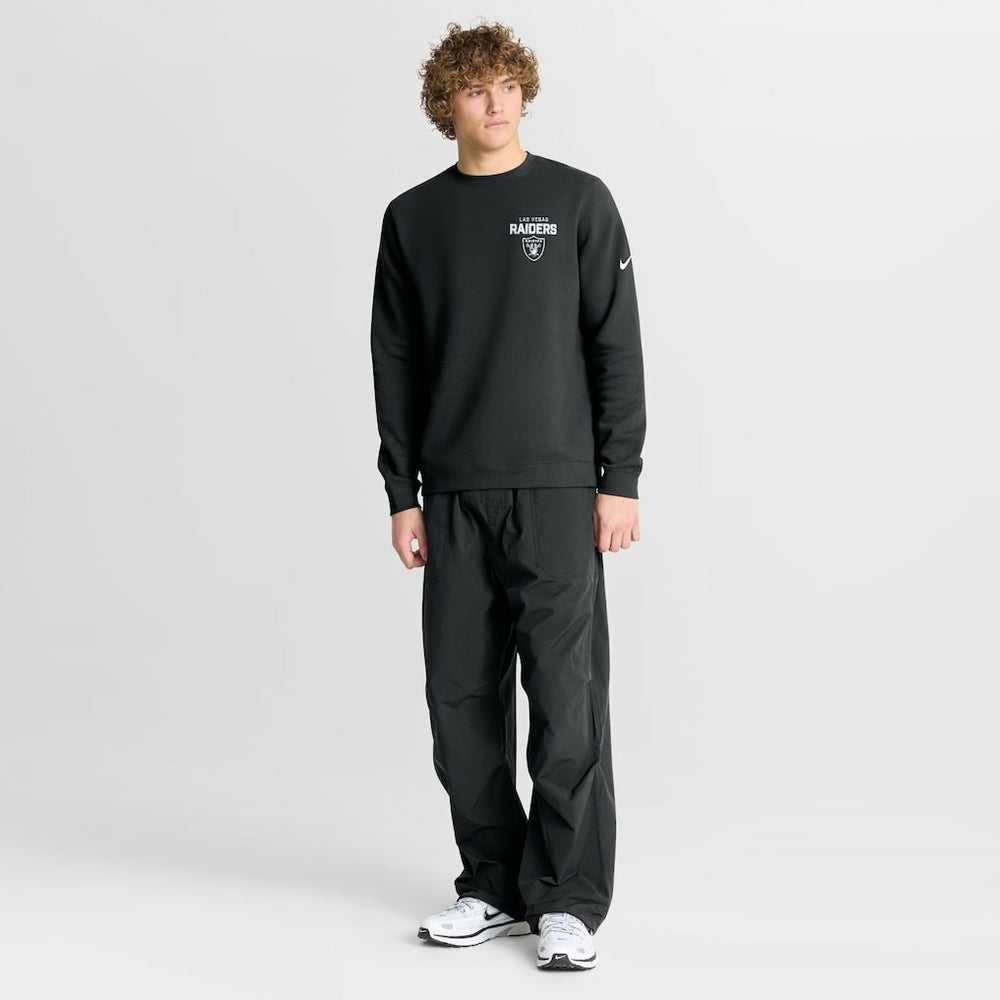 Primetime Club Fleece Pullover Sweatshirt - Las Vegas Raiders Pullover