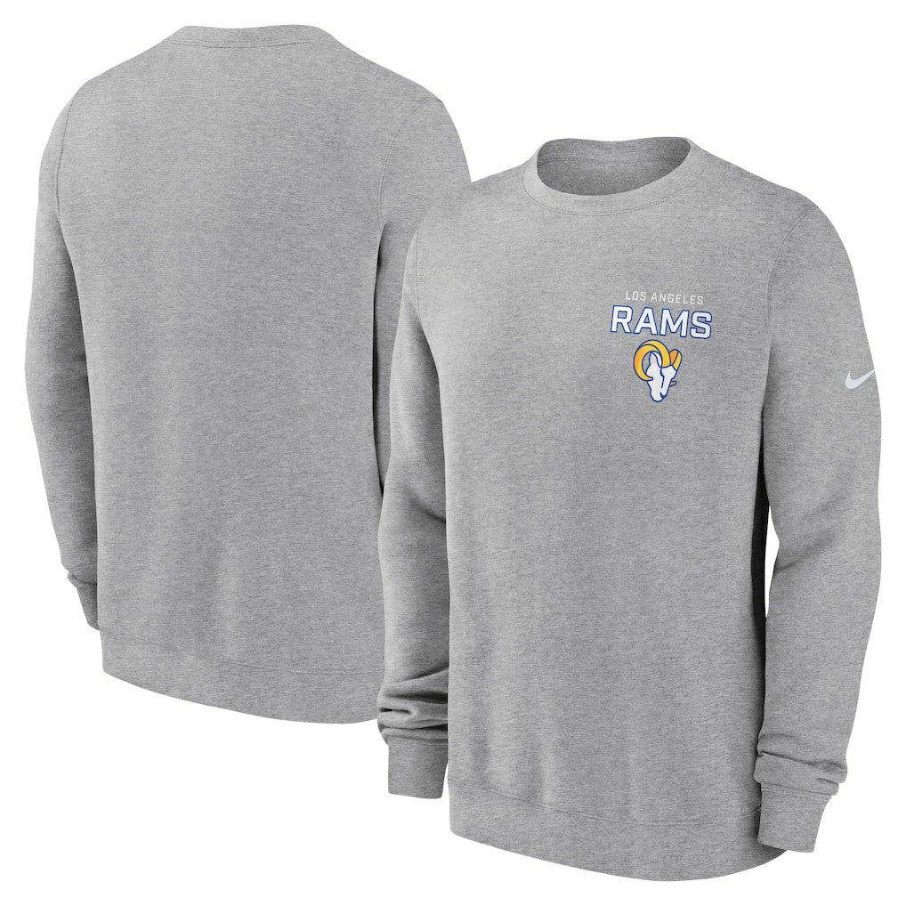 Primetime Club Fleece Pullover Sweatshirt - Los Angeles Rams Pullover