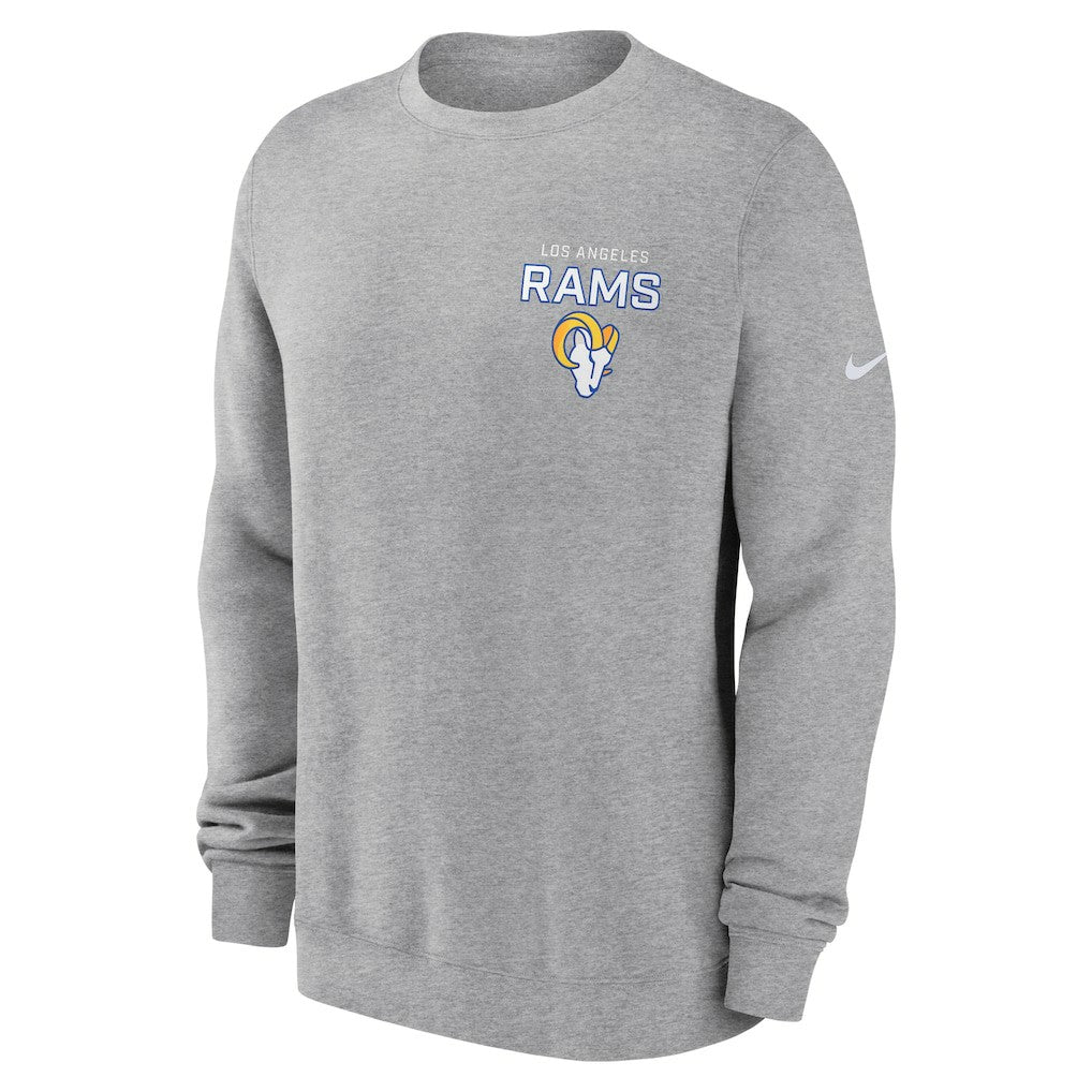 Primetime Club Fleece Pullover Sweatshirt - Los Angeles Rams Pullover
