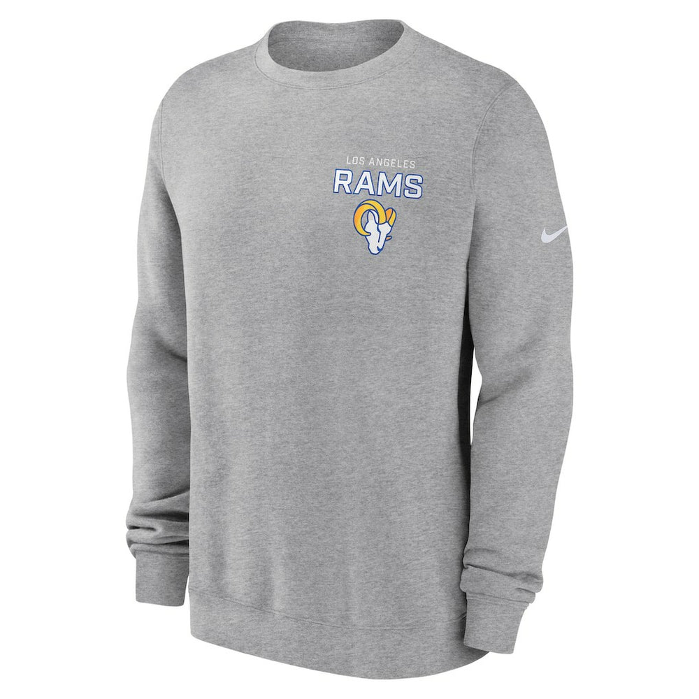 Primetime Club Fleece Pullover Sweatshirt - Los Angeles Rams Pullover