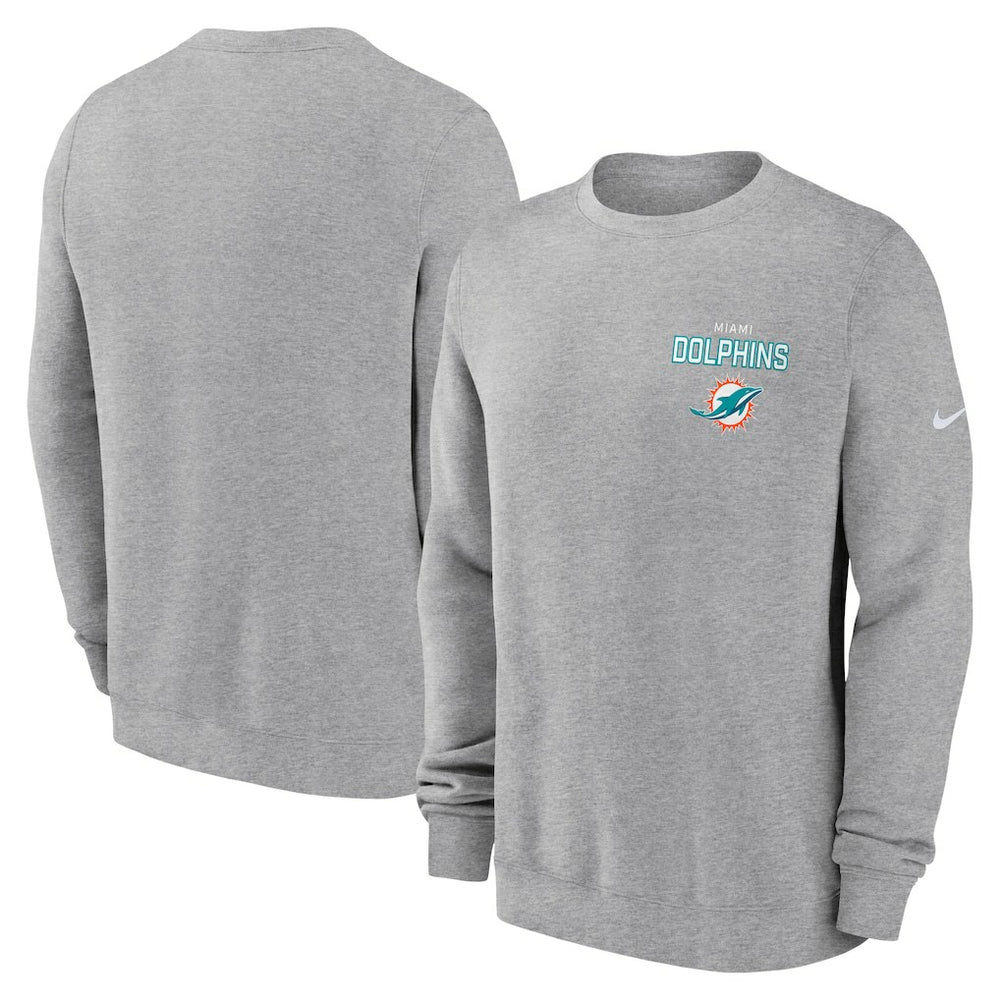 Primetime Club Fleece Pullover Sweatshirt - Miami Dolphins Pullover