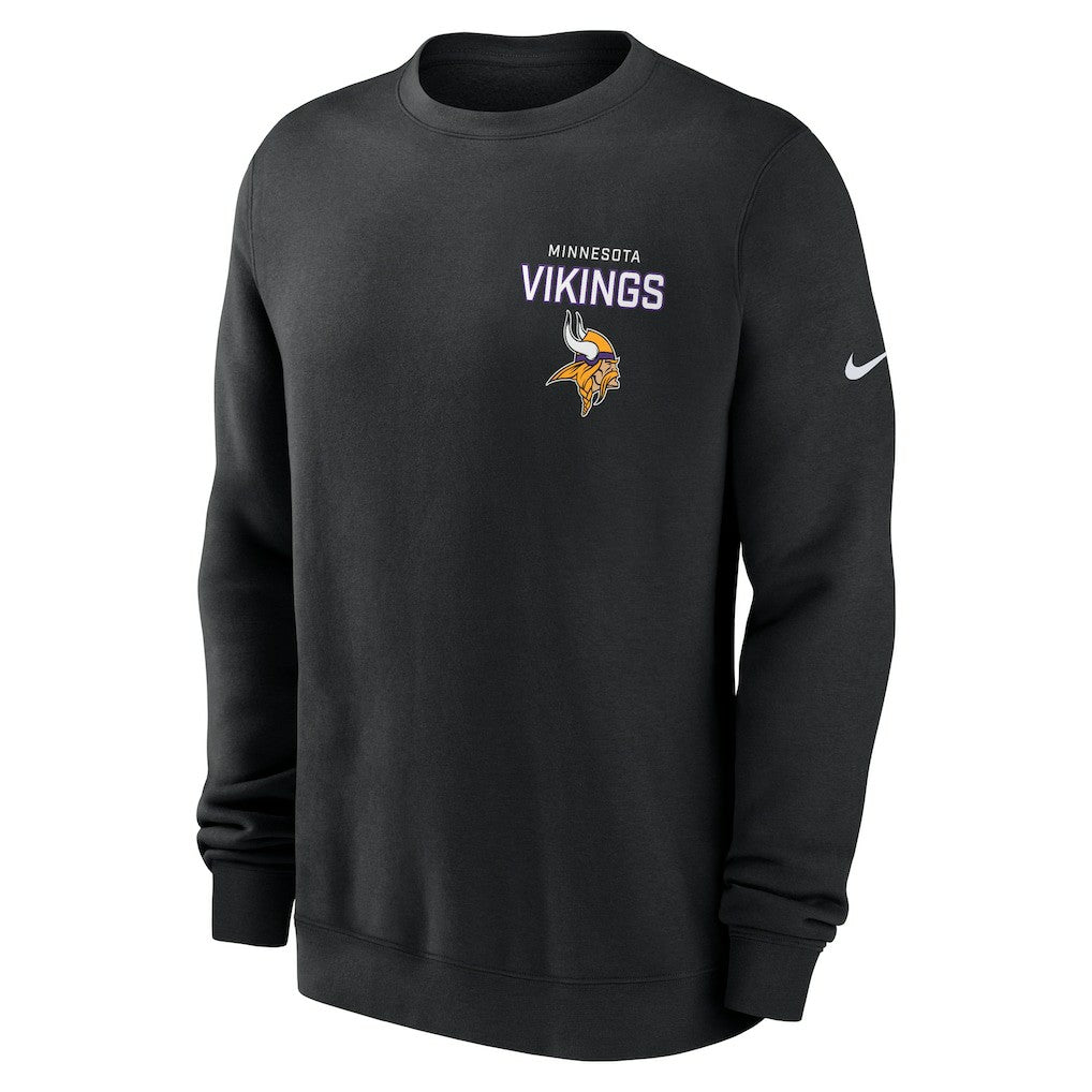 Primetime Club Fleece Pullover Sweatshirt - Minnesota Vikings Pullover