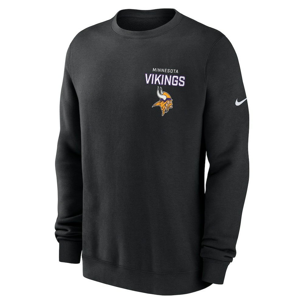 Primetime Club Fleece Pullover Sweatshirt - Minnesota Vikings Pullover