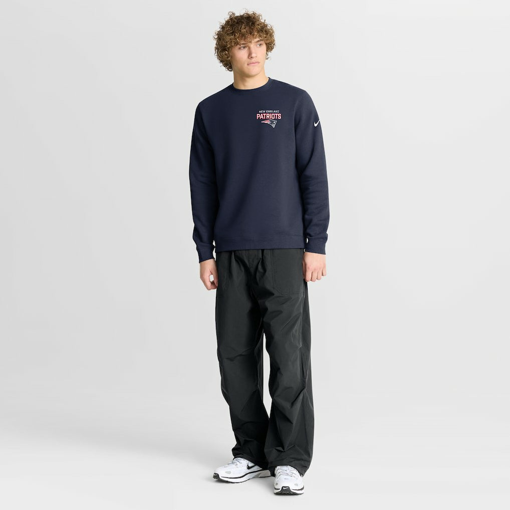 Primetime Club Fleece Pullover Sweatshirt - New England Patriots Pullover