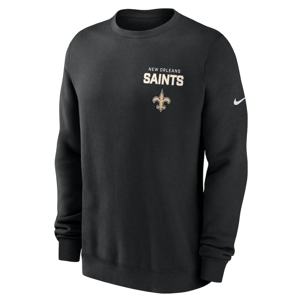 Primetime Club Fleece Pullover Sweatshirt - New Orleans Saints Pullover
