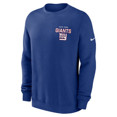 Primetime Club Fleece Pullover Sweatshirt - New York Giants Pullover