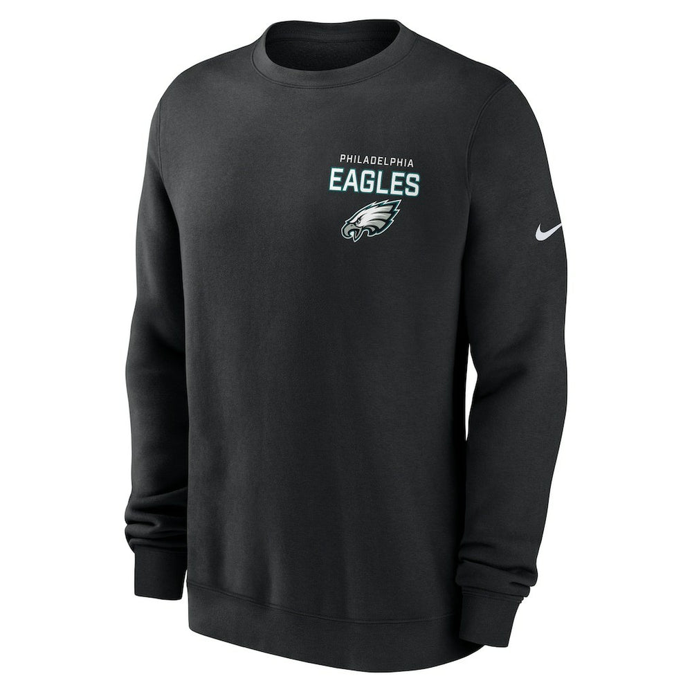 Primetime Club Fleece Pullover Sweatshirt - Philadelphia Eagles Pullover