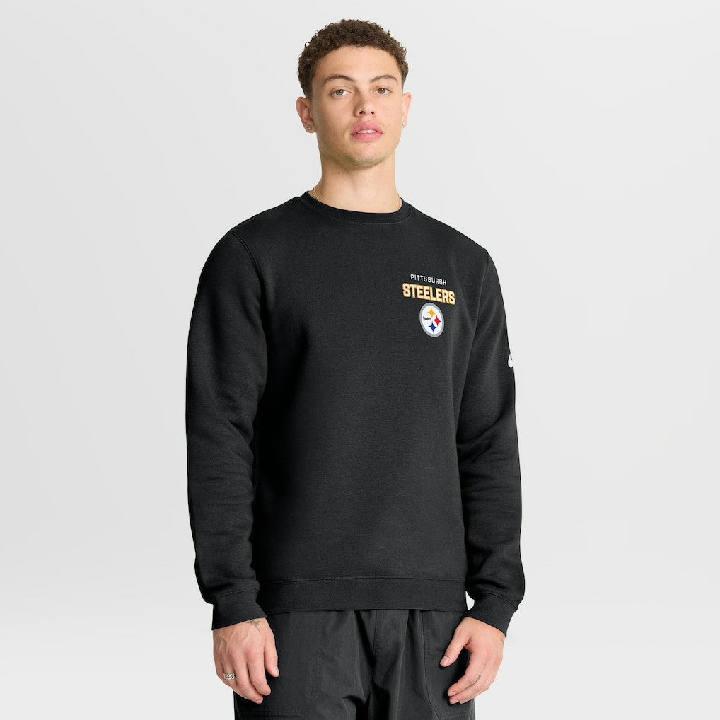 Primetime Club Fleece Pullover Sweatshirt - Pittsburgh Steelers Pullover