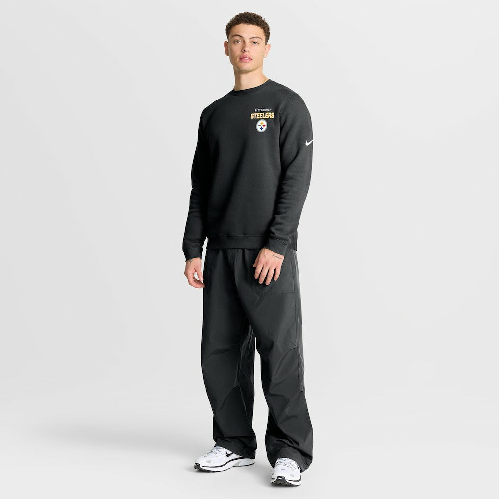 Primetime Club Fleece Pullover Sweatshirt - Pittsburgh Steelers Pullover
