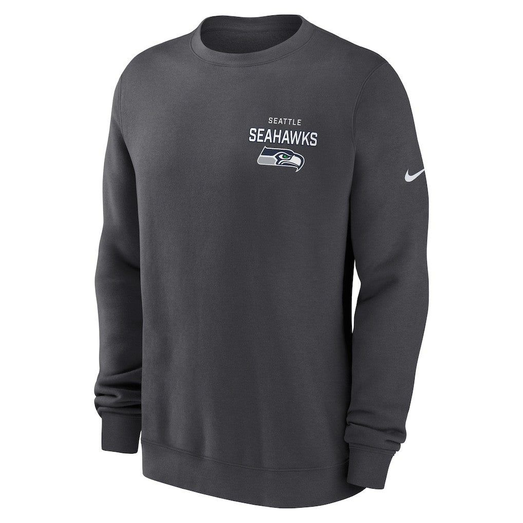 Primetime Club Fleece Pullover Sweatshirt - Seattle Seahawks Pullover
