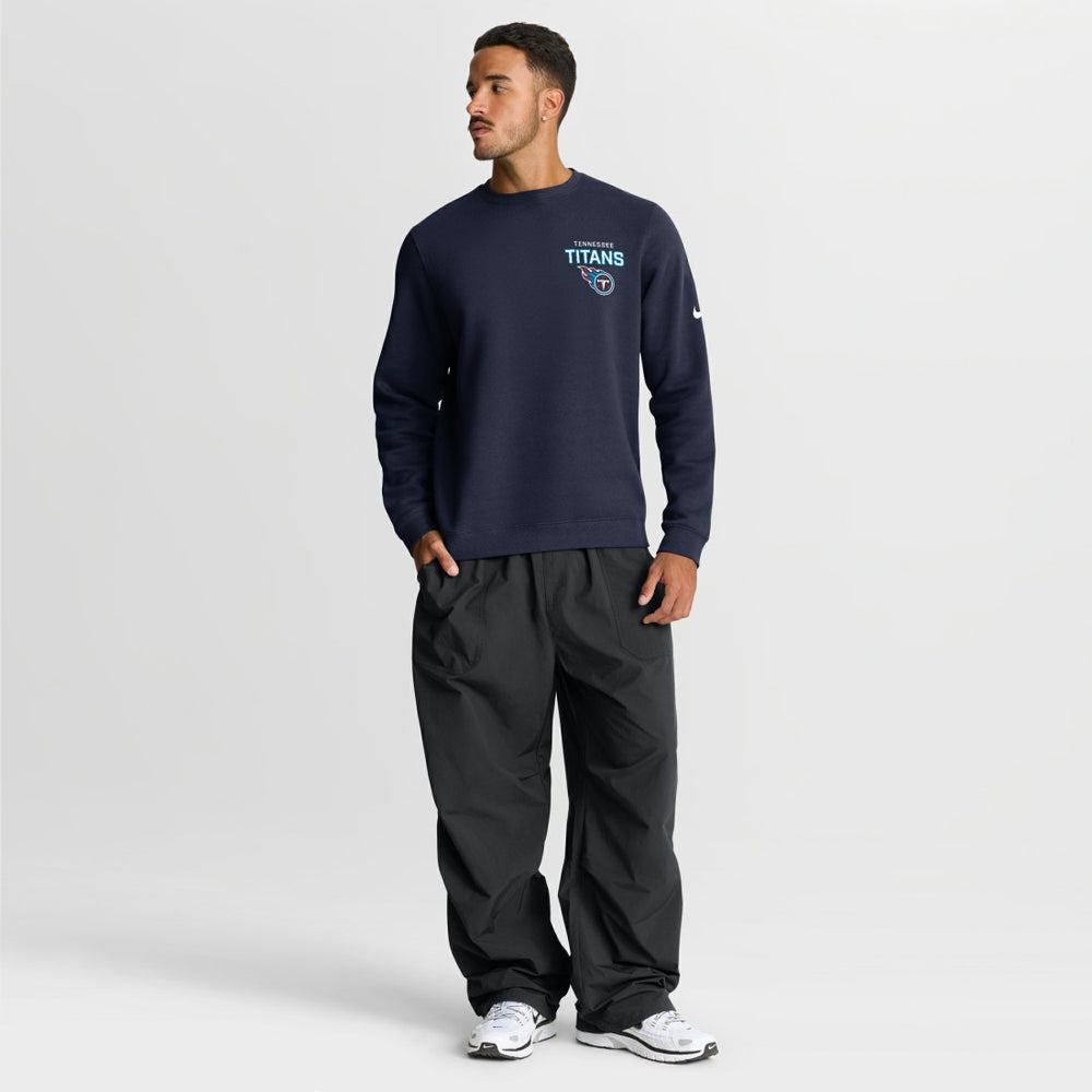 Primetime Club Fleece Pullover Sweatshirt - Tennessee Titans Pullover