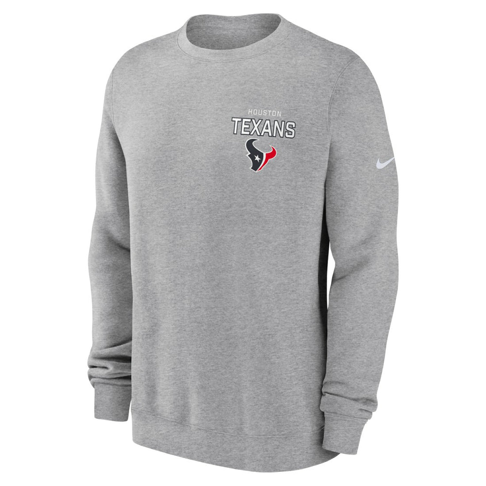 Primetime Club Fleece Pullover Sweatshirt - Houston Texans Pullover
