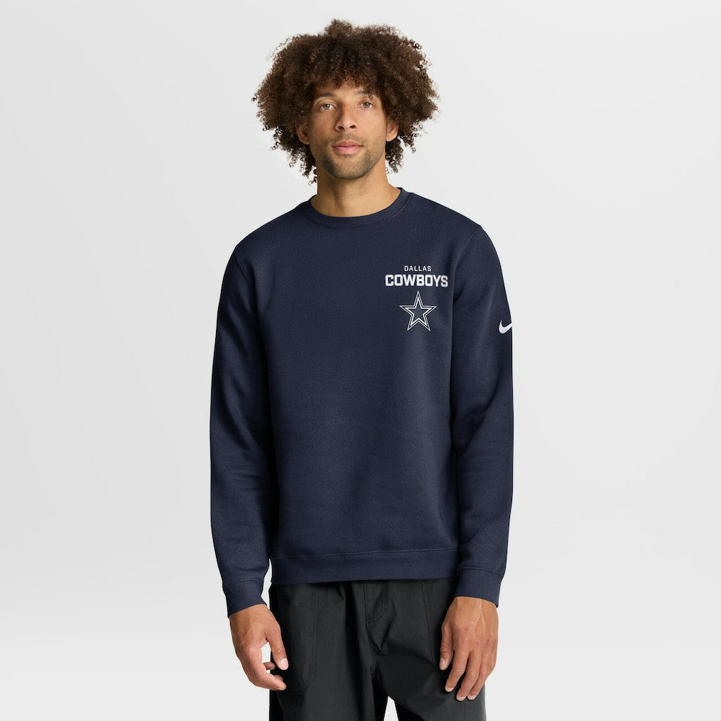 Primetime Club Fleece Pullover Sweatshirt - Dallas Cowboys Pullover