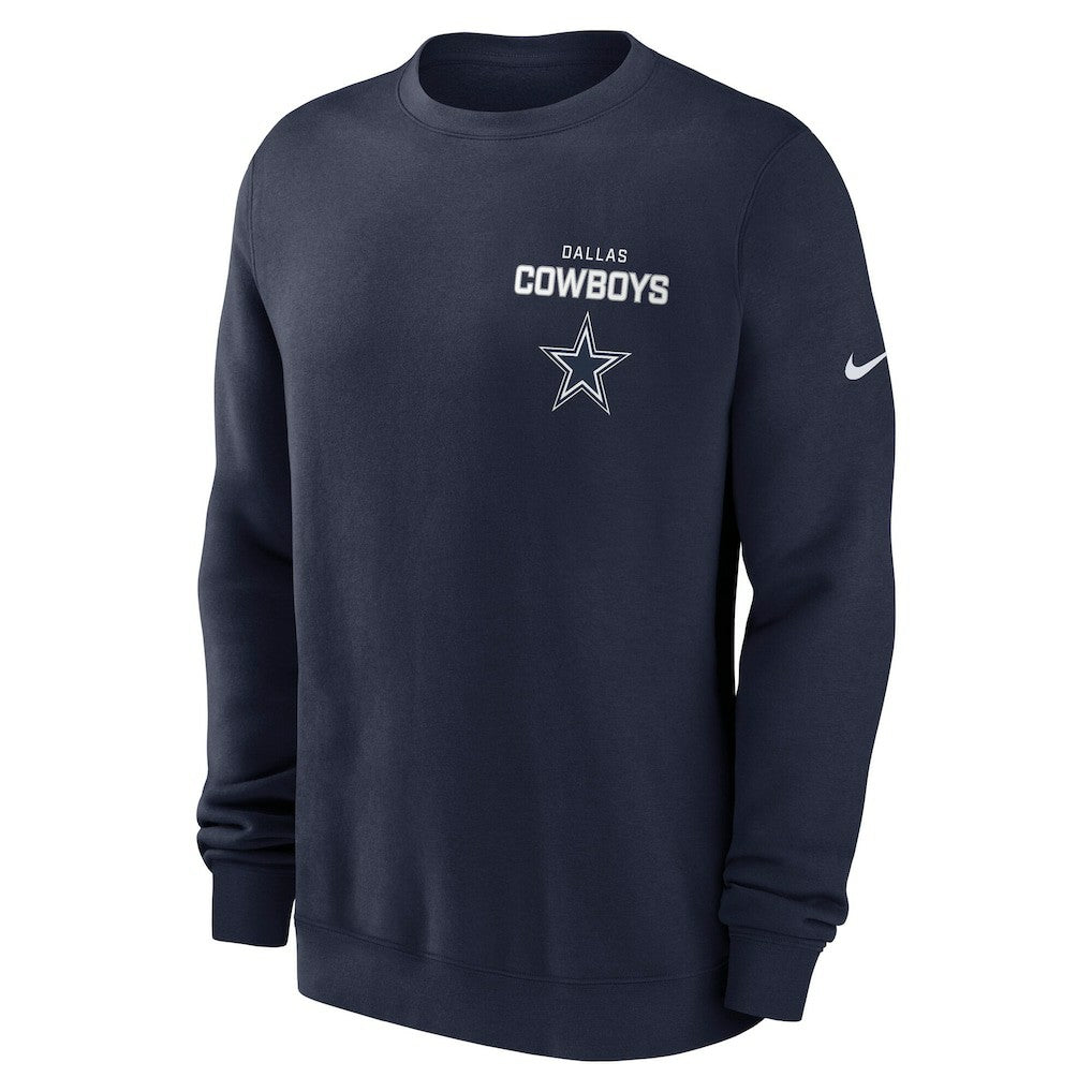 Primetime Club Fleece Pullover Sweatshirt - Dallas Cowboys Pullover