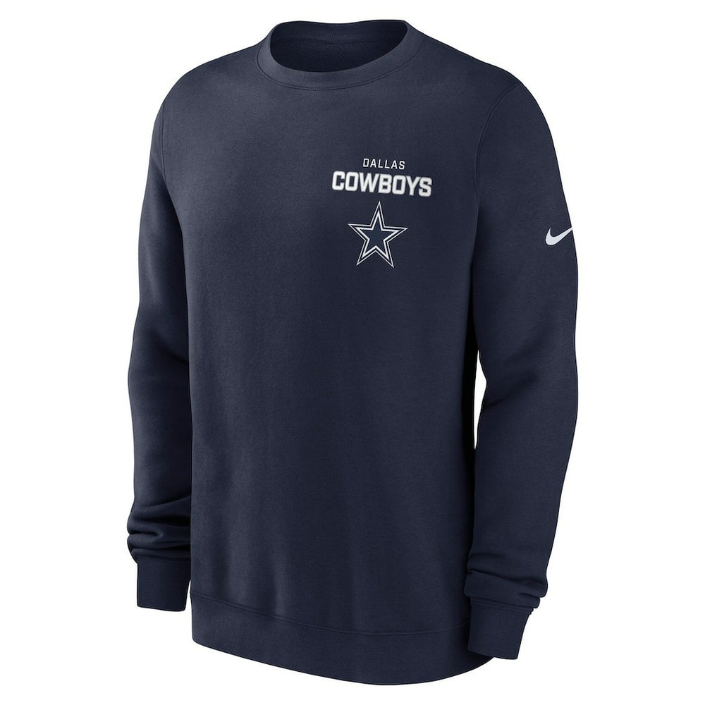 Primetime Club Fleece Pullover Sweatshirt - Dallas Cowboys Pullover