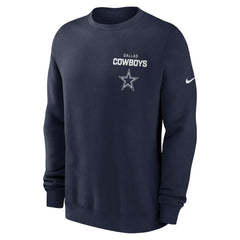 Primetime Club Fleece Pullover Sweatshirt - Dallas Cowboys Pullover