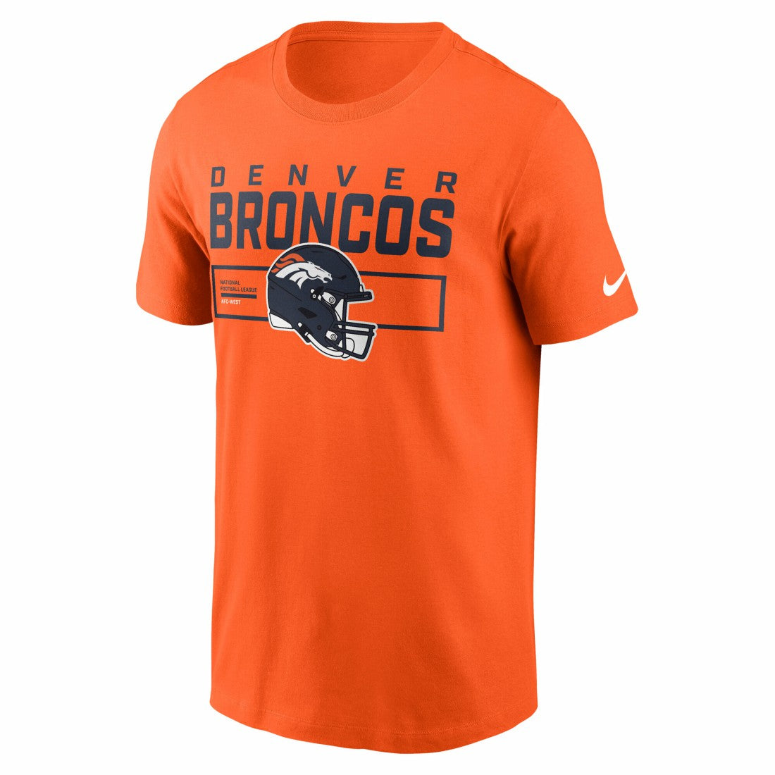 Primetime Helmet Essential T-Shirt - Denver Broncos T-shirts