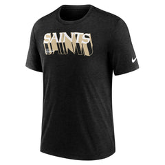 Long Pass Tri-Blend T-Shirt - New Orleans Saints T-shirts
