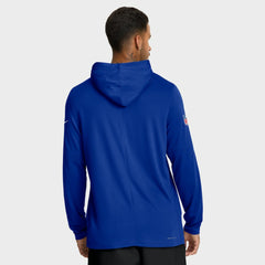Big & Tall Sideline Dri-FIT Long Sleeve Hoodie T-Shirt - Buffalo Bills Hoodies