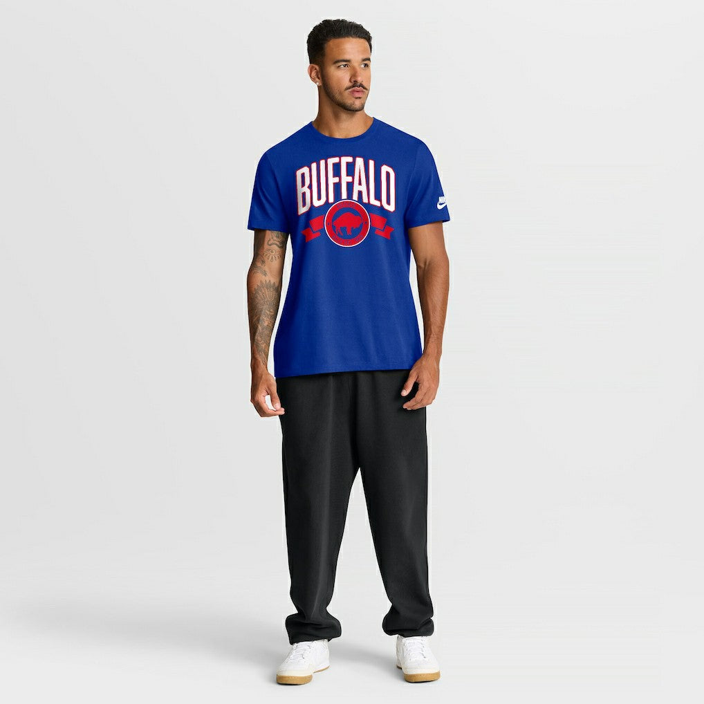 Rewind Front and Back Hit Essential T-Shirt - Buffalo Bills T-shirts