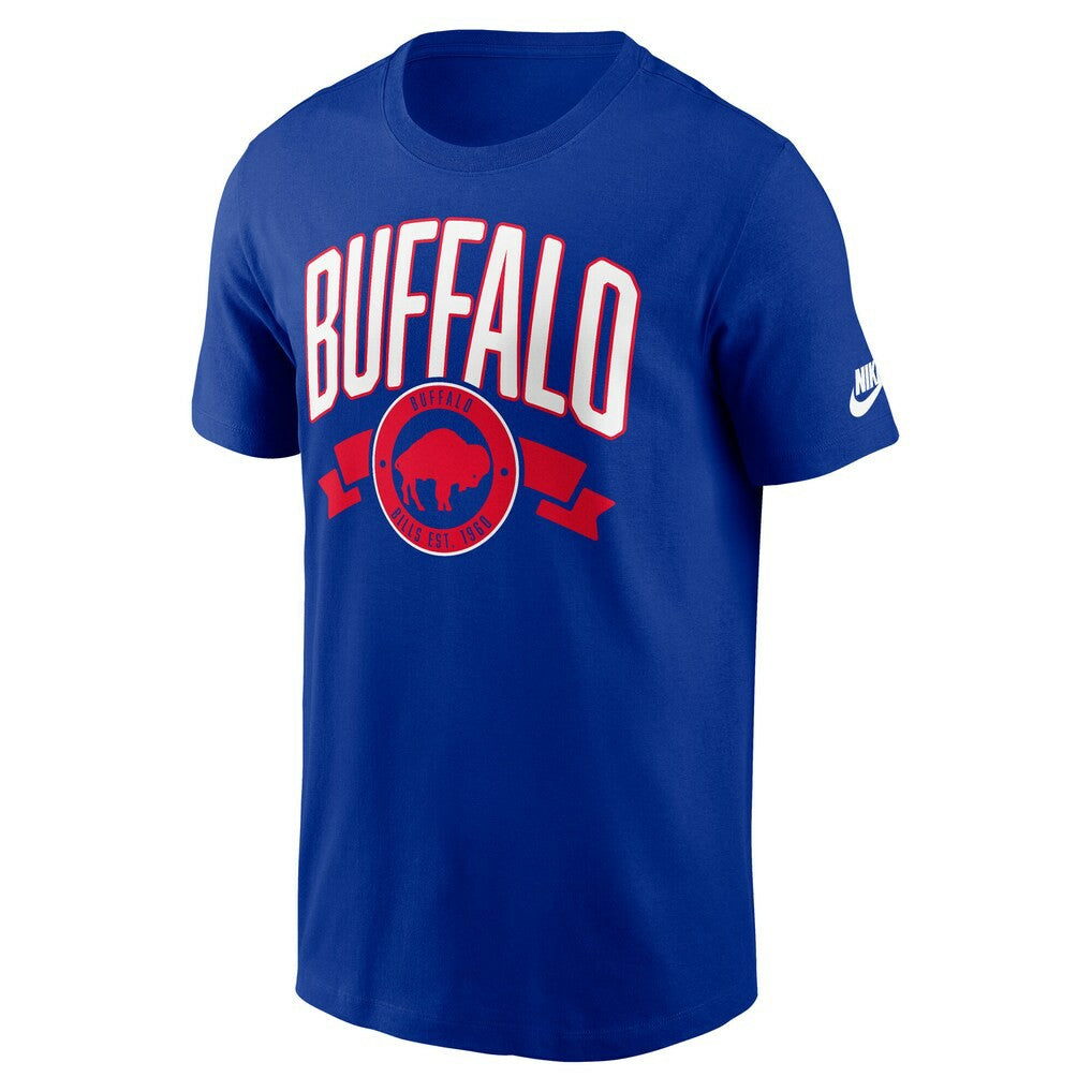Rewind Front and Back Hit Essential T-Shirt - Buffalo Bills T-shirts