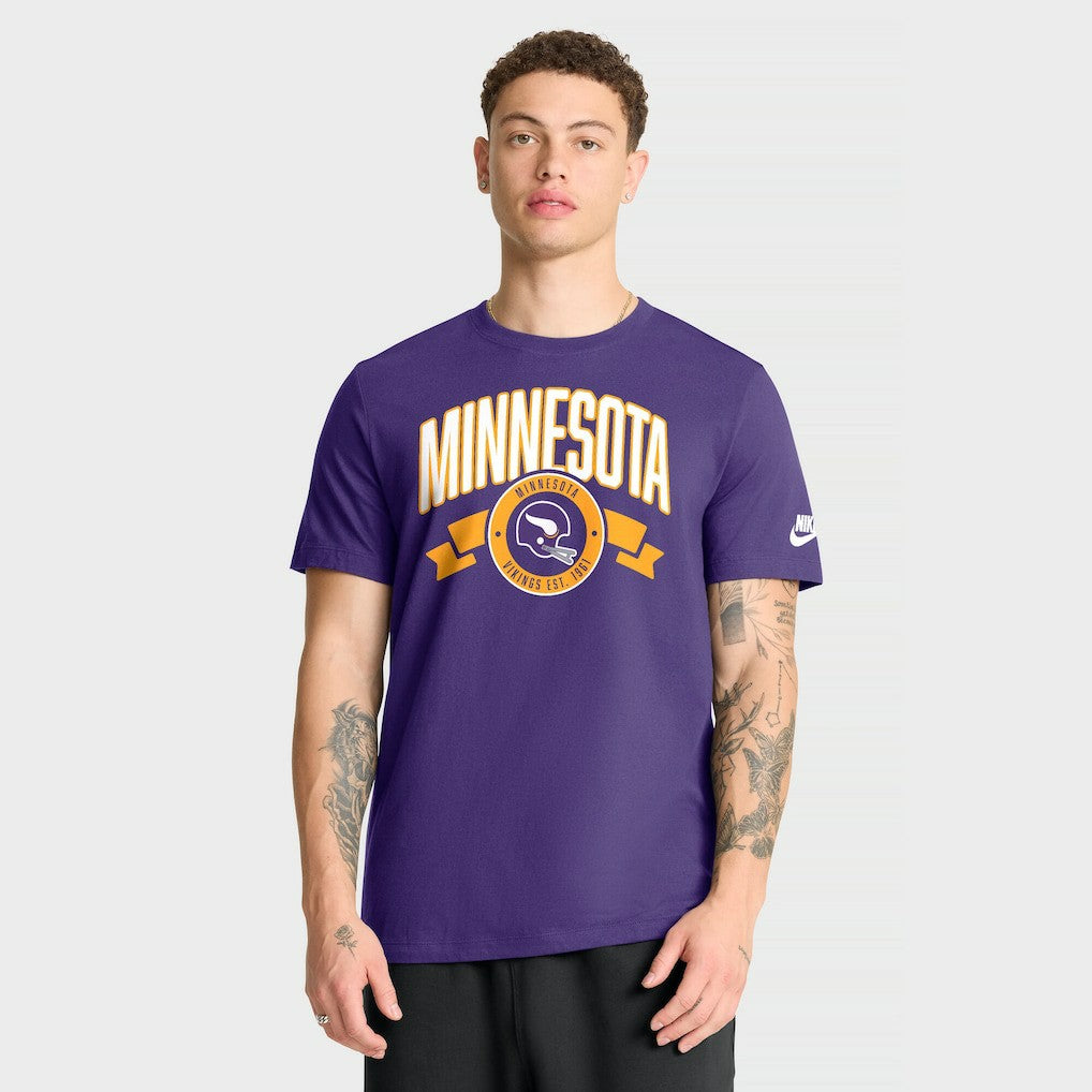 Rewind Front and Back Hit Essential T-Shirt - Minnesota Vikings T-shirts