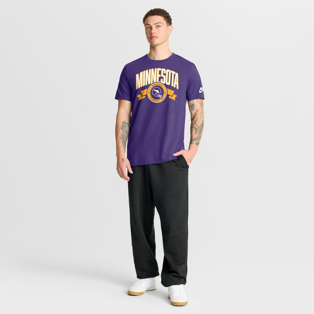 Rewind Front and Back Hit Essential T-Shirt - Minnesota Vikings T-shirts