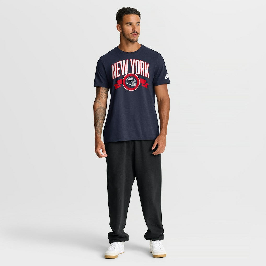 Rewind Front and Back Hit Essential T-Shirt - New York Giants T-shirts