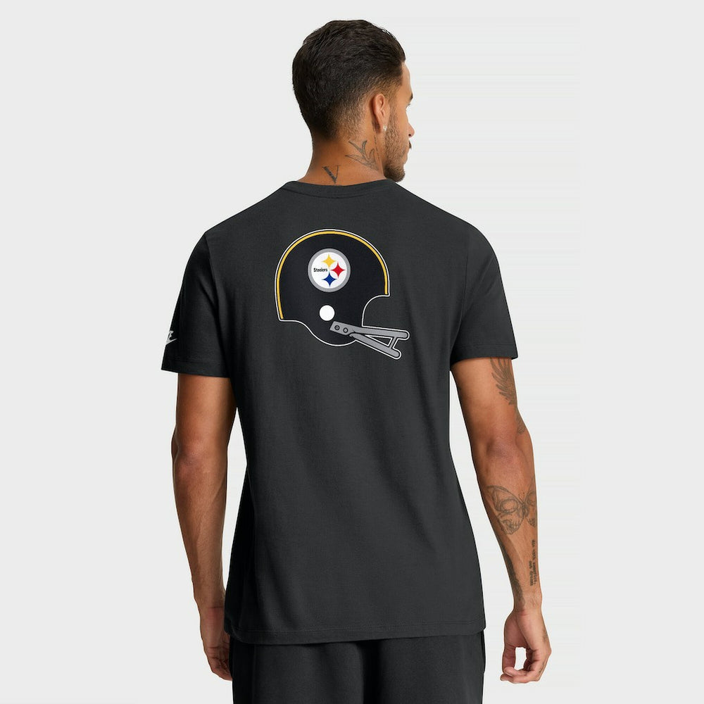 Rewind Front and Back Hit Essential T-Shirt - Pittsburgh Steelers T-shirts