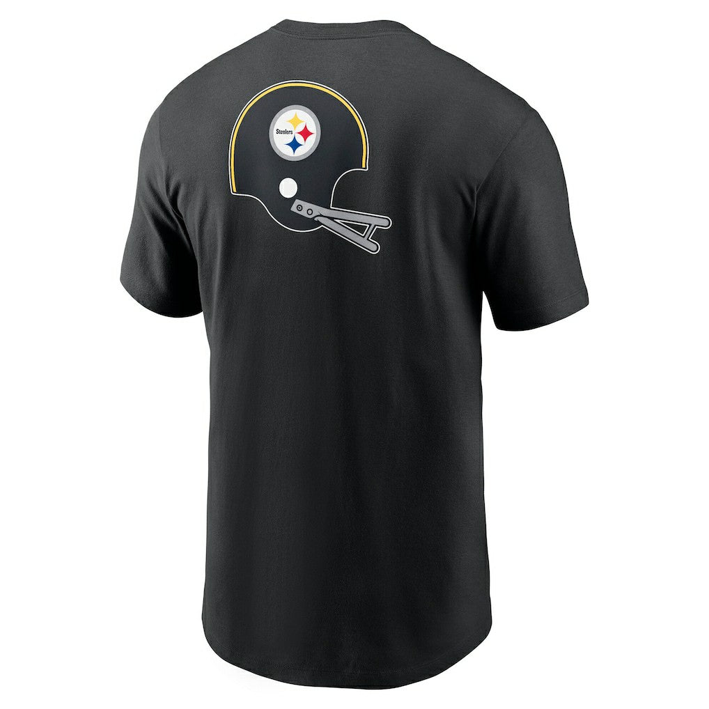 Rewind Front and Back Hit Essential T-Shirt - Pittsburgh Steelers T-shirts