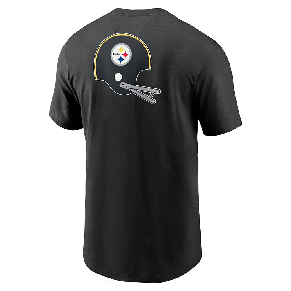 Rewind Front and Back Hit Essential T-Shirt - Pittsburgh Steelers T-shirts