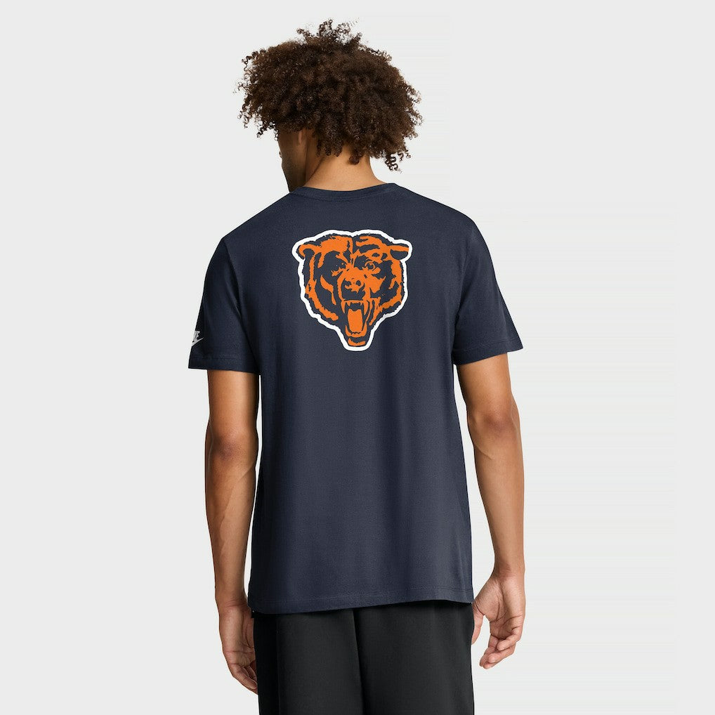 Rewind Front and Back Hit Essential T-Shirt - Chicago Bears T-shirts