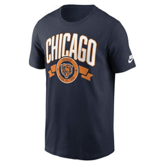 Rewind Front and Back Hit Essential T-Shirt - Chicago Bears T-shirts