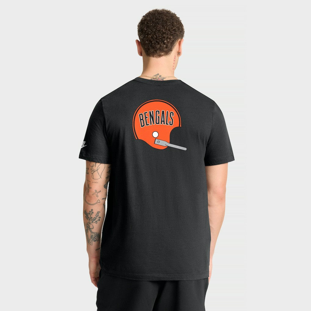 Rewind Front and Back Hit Essential T-Shirt - Cincinnati Bengals T-shirts