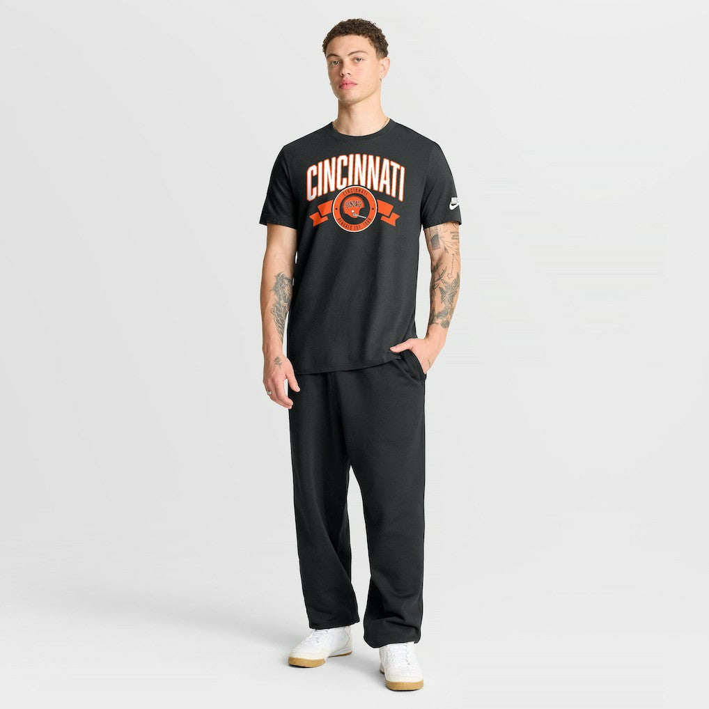 Rewind Front and Back Hit Essential T-Shirt - Cincinnati Bengals T-shirts