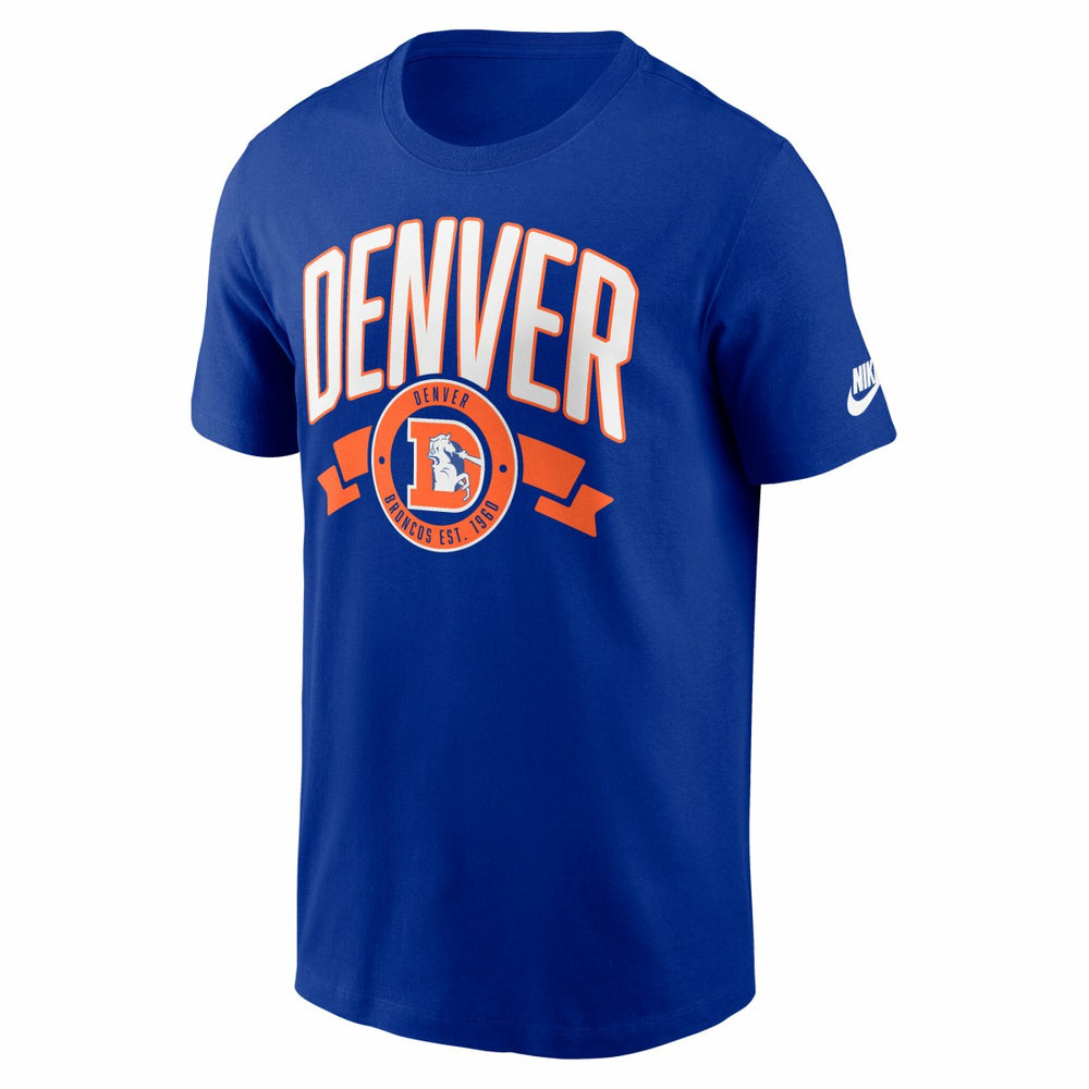 Rewind Front and Back Hit Essential T-Shirt - Denver Broncos T-shirts