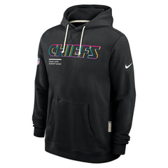 Tall 2025 NFL Crucial Catch Sideline Standard Issue Dri-FIT Hoodie - Kansas City Chiefs Hoodies