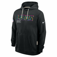 Tall 2025 NFL Crucial Catch Sideline Standard Issue Dri-FIT Hoodie - Detroit Lions Hoodies