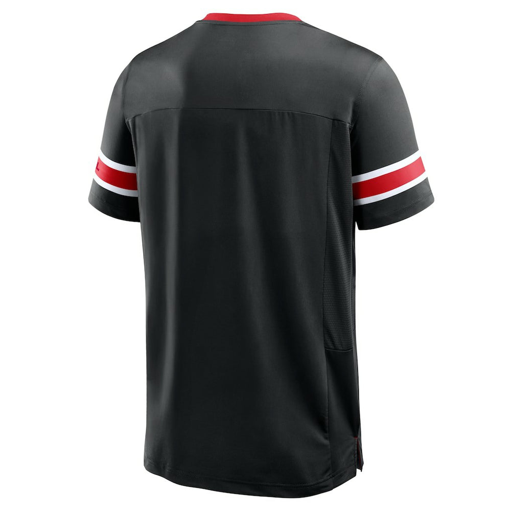 Hometown Premium Hashmark V-Neck T-Shirt - Atlanta Falcons T-shirts