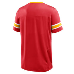 Hometown Premium Hashmark V-Neck T-Shirt - Kansas City Chiefs T-shirts
